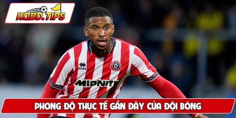 Phong độ thực tế gần đây của đội bóng